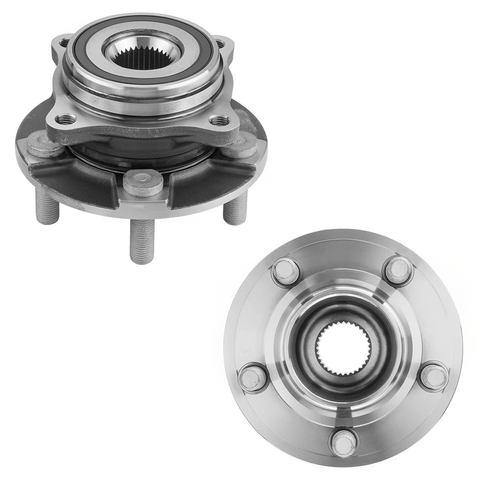 Front & Rear Wheel Hub & Bearings for 2015 2016 2017 2018 2019 2020 Ford Mustang — 第 3/4 张图片