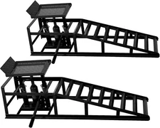12000lb Portable Hydraulic Car/Truck Ramps Lifts, Height Adjust 9.8"-15", 2PCS