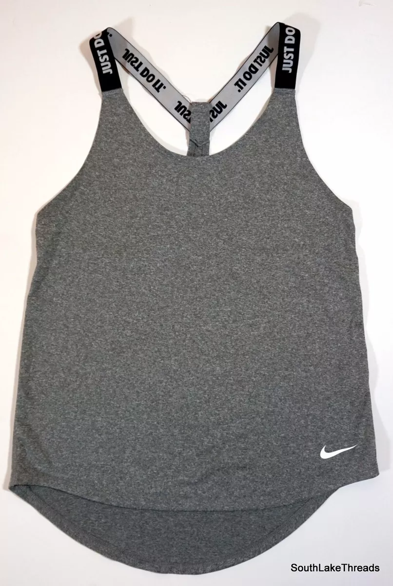 Nike Just Do It Dri-Fit Women's Active Tank Top Athletic Yoga