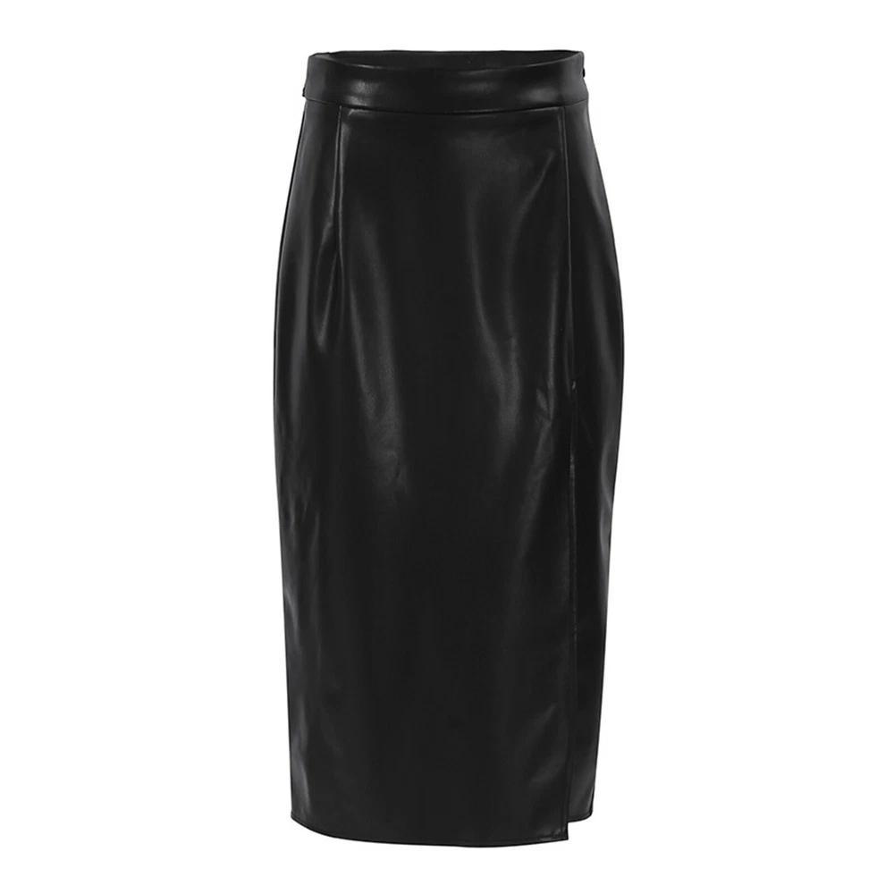 Stylish Girls Tennis Skirt with PU Side Split Design for Autumn Winter Fashion Stylish Girls Tennis Skirt with PU Side Split Design for Autumn Winter Fashion