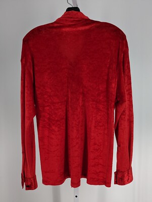 Gianni Versace Versus Vintage 90s Italy Cherry Red Stretchy Gianni Versace Versus Vintage 90s Italy Cherry Red Stretchy
