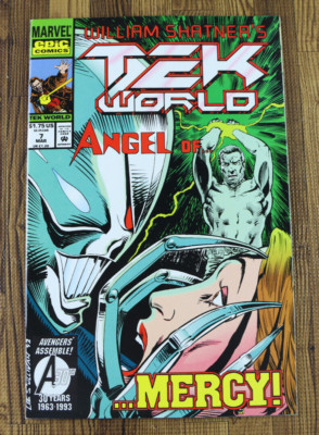 1993 Marvel Comic TekWorld #7 VF/VF+
