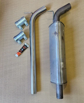 VW Golf GTI MK 7 / MK 7.5 Stainless Exhaust Center Res Delete KIT DERES FITS OEM