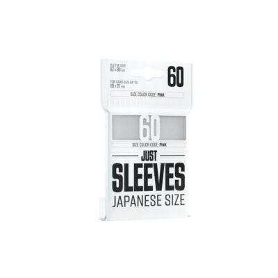 Gamegenic - Just Sleeves - Japanese Size Sleeves (60 Sleeves)