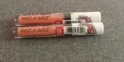 WET N WILD COLORICON LIP GLOSS 34704 RAISED ON GOOD CORALS SEALED PACK OF 2