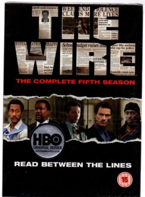 THE WIRE コンプリートシリーズ DVD BOX 全5 HBO 海外ドラマ The Wire - Series 5 - Complete (Box Set) (DVD, 2008) for sale