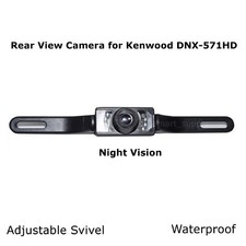New Rear View Camera Backup License Plate Night for Kenwood DNX-571HD DNX571HD