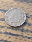 1863 Indian Cent Fine