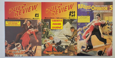 Pulp Operator Pulp Review Operator #5 Purple Invasion Pulp Reprint Lot New Unread | eBay