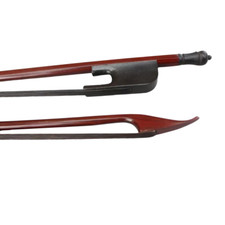 4/4 Size Violin Bow Baroque Black Horsetail Brazilwood Lightweight Straight New