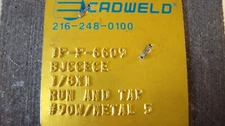 ERICO CADWELD BJCCECE 1/8 X 1 Run And Tap MOLD