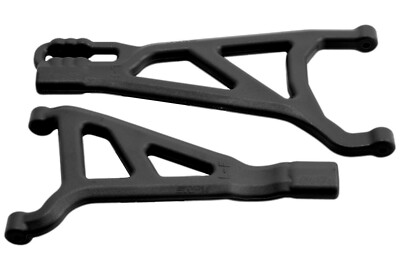 RPM Front Left A-Arms, for Traxxas E-Revo 2.0 Brushless Truck, Black RPM81512