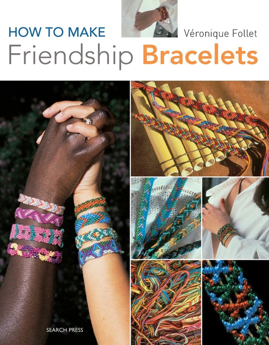 Friendship Bracelet Making Kit Toys 20 Pre cut Threads Makes