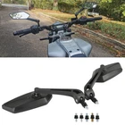 Universal Motorcycle Rearview Wing Mirrors 8mm/10mm For Honda Yamaha Suzuki ATV