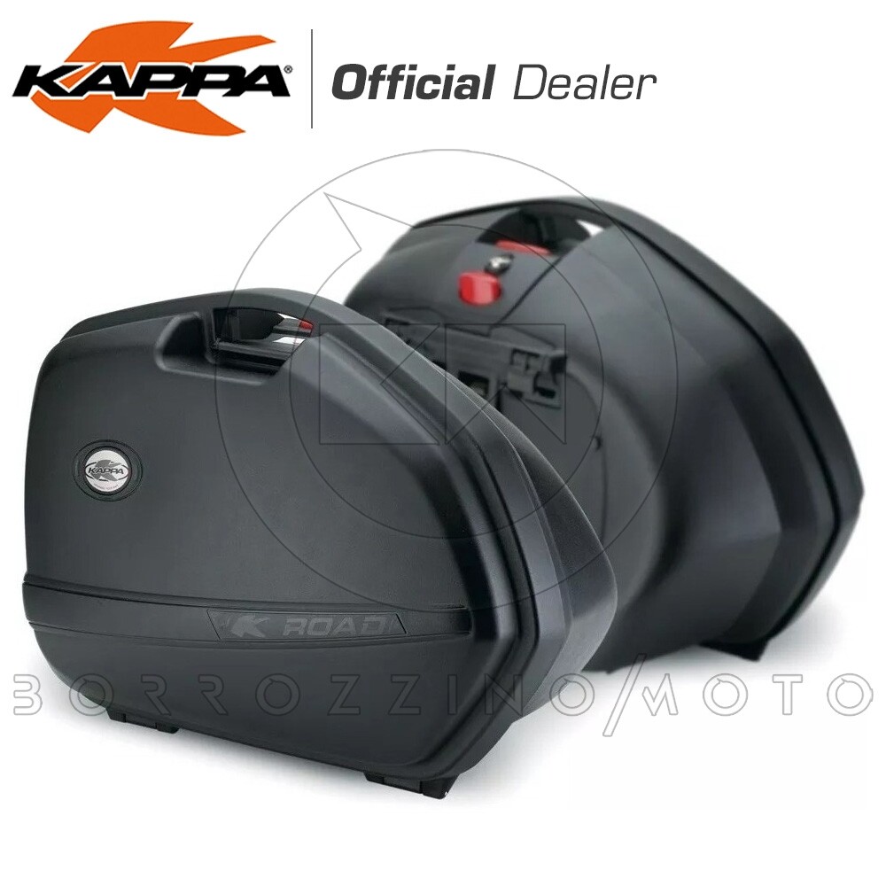 カッパ. KAPPA K33 SIDE SUITCASE KIT + KAWASAKI ZZR 1400 / ZX 14 2009
