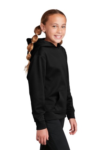 Sport-Tek YST244 Youth 100% Polyester Sport-Wick Fleece Hooded Pullover - Picture 8 of 45