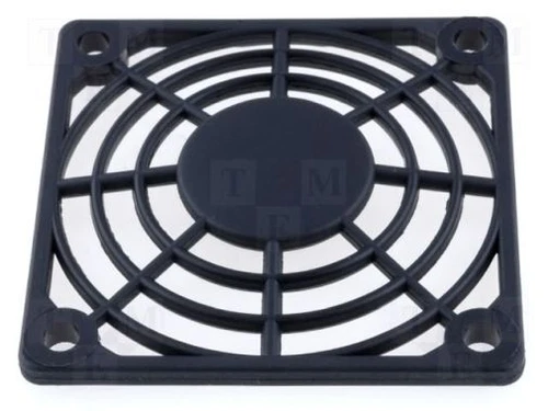 Lüftergitter 60x60 mm 60mm Lüfter Gitter Kunststoff geschraubt