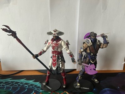 Mortal Kombat RAIDEN Bloody White Hot Fury, Sub-Zero Figuren