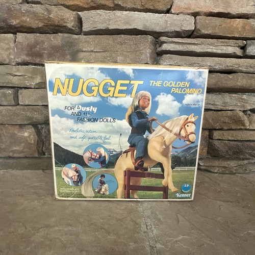 VTG Nugget The Golden Palomino with Dusty the Fashion Action Doll by Kenner 1975 - Picture 9 of 10