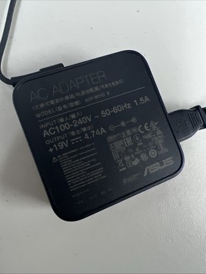 Genuine 90W Asus AC DC Adapter Model ADP-90YD B 19V 4.74A 5.5x2.5mm OEM
