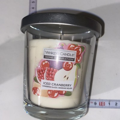 Yankee Candle Tumbler Glasduft Raumduft Iced Cranberry 200g