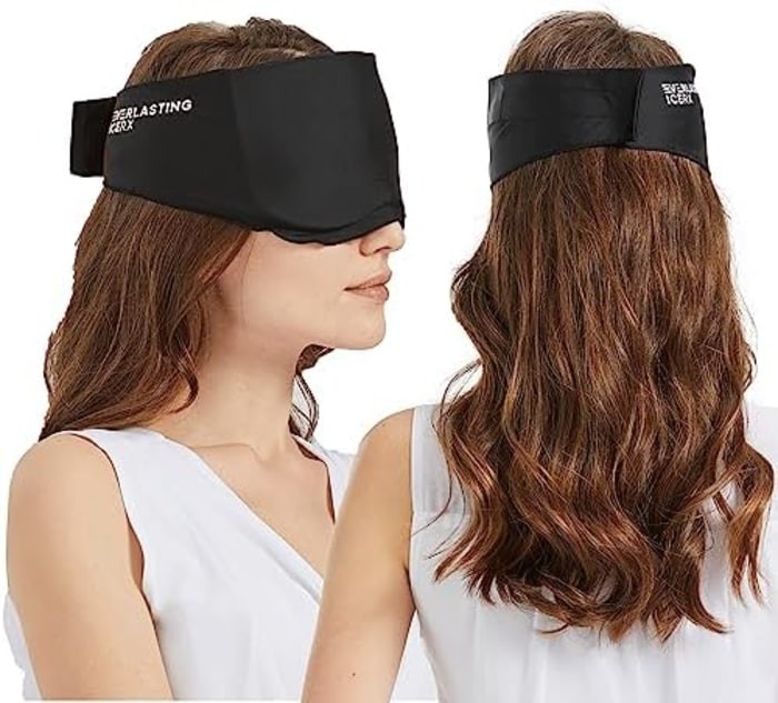 Cooling Gel Eye Mask for Puffiness Sinus and Migraine Relief-image