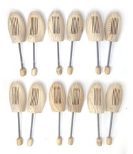 Cedar Elements Little Wholesale Program - Solid Pine Shoe Tree - 6 Pairs Large