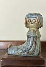 Blue Mountain Pottery Canada GIRL 1960’s Noah’s Ark Collection EUC