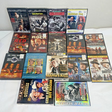 DVD Movie Lot 16 Titles Drama Comedy Action Westerns Sealed. 2 Unsealed