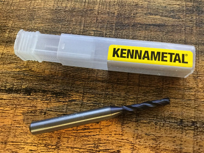 NEW Kennametal 4054494 SC DRILL 3.175MM/1250/ 3XD COOLANT