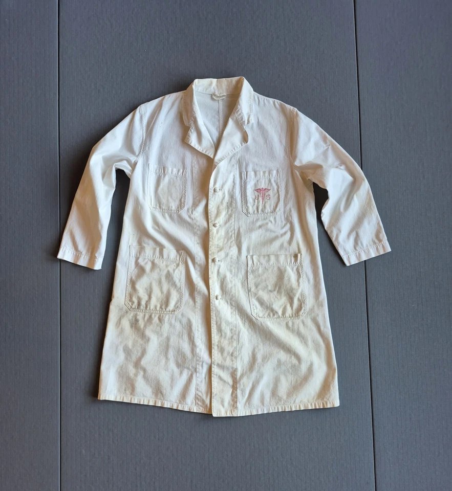 Bata de artista vintage talla grande Foto 3 de 4