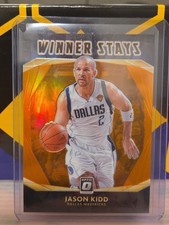 Jason Kidd  Optic 2020-21 #12 Winner Stays /39 Orange Prizm Rare Find!!! 17/39