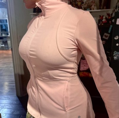 Baby Pink Lululemon Define Dupe Jacket, It Is A Vintage Brand Size S-M