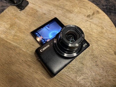 Canon PowerShot G7X Mark I Digital Camera Works w/ Issues READ