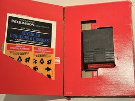 Advanced Dungeons & Dragons - Intellivision, 1982 CIB w/ Overlays & Manual WORKS