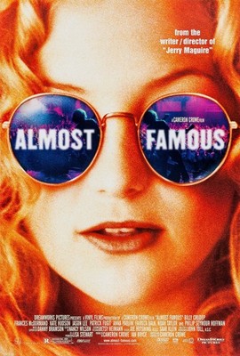 Almost Famous 2000 1 Filmposter Kunstdruck Herzstück stilvolle Grafik Kontrast