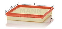 Mann-Filter C 22 038 Luftfilter FüR Subaru