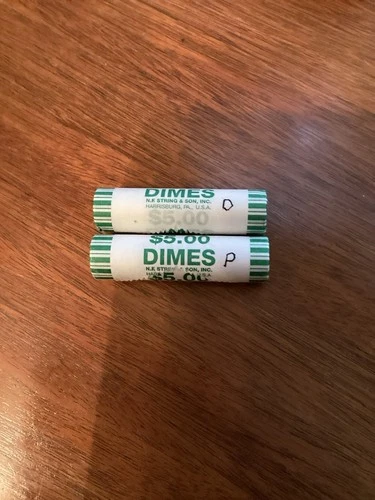 2  ROLLS 2026 P&D Mint Semiquincentennial Dimes Uncirculated .
