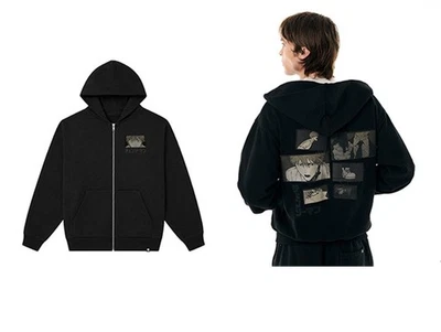 Chainsaw Man Denji Full Zip Hoodie Anime Manga Graphic Black Jacket Reprint - Image 1 of 4