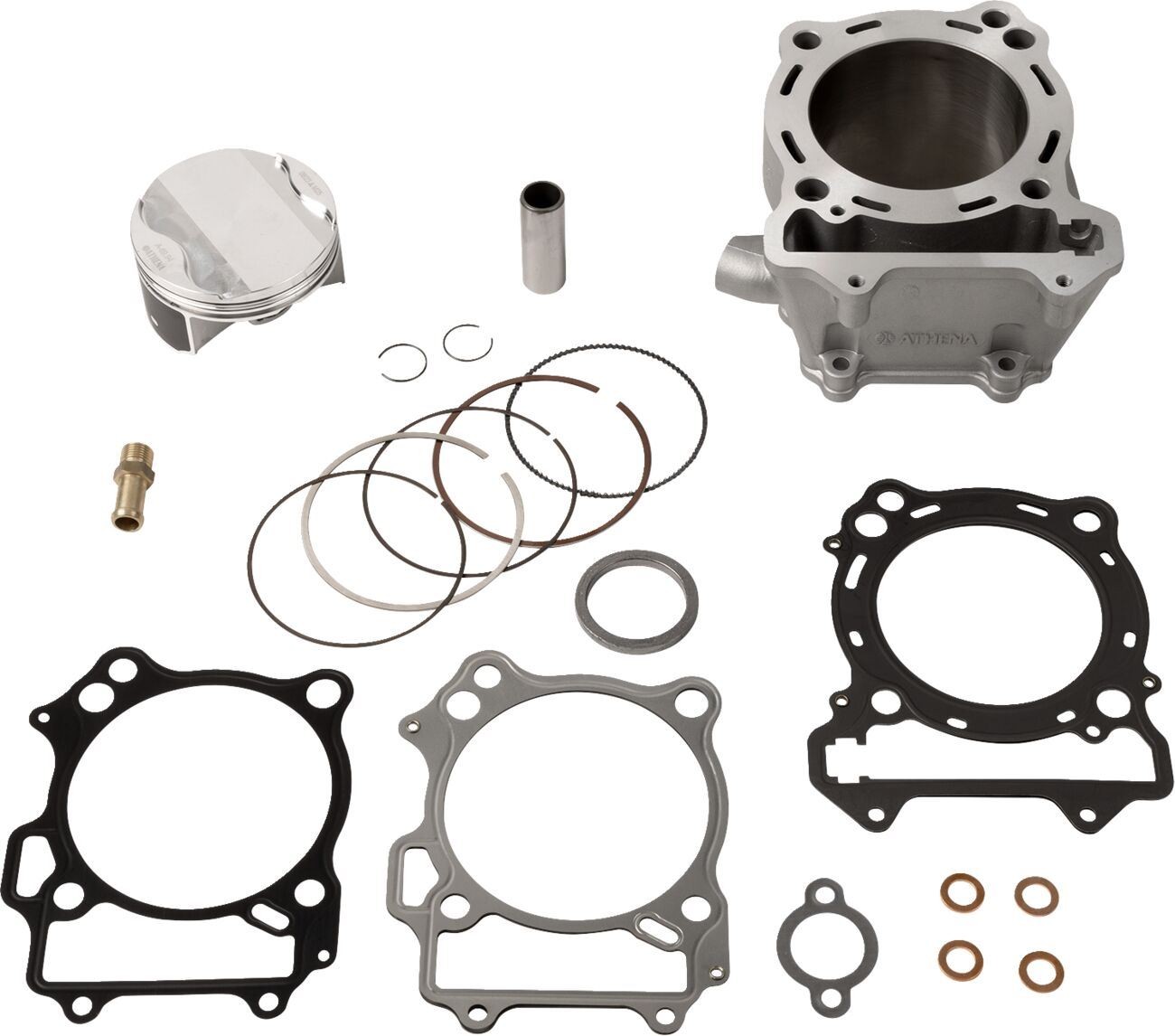 Athena Silver P400510100001 - Race Cylinder Kit For Arctic Cat Textron 400 2X4 2007-2008 - Image 5