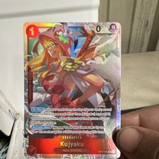 One Piece Kujyaku Holo Character OP11-004 Standard Card CCG English