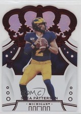 2020 Panini Chronicles Draft Picks Crown Royale Mirror Red Shea Patterson 03jq
