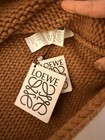NWT Men’s 2025 Loewe Tan Brown Wool Oversized Sweater High Neck Large 42 $1200 — photo 10