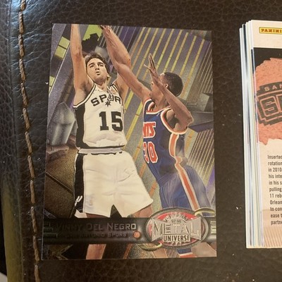 1997 Metal Universe #13 Vinny Del Negro San Antonio Spurs
