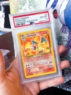 2002 Pokémon Charizard #3 Psa 10 Non Holo Legendary Collection Lava Theme Deck