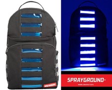 Sprayground Backpack New Limited Edition LED Light Up Back to the Future Trooper