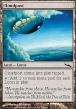 4 x Cloudpost - Mirrodin - NM-Mint - MTG