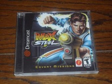 Max Steel Covert Missions Game for Sega Dreamcast, Tested Good, Complete
