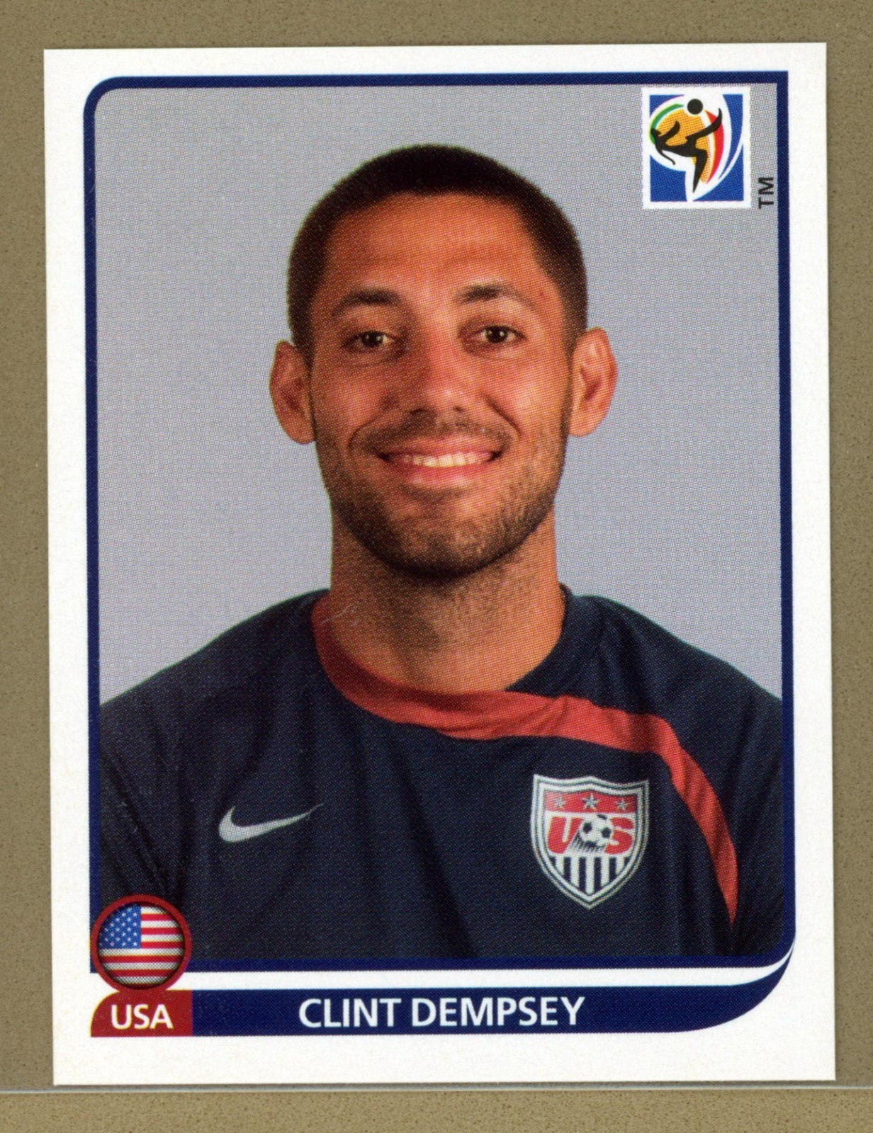 2010 Panini World Cup Soccer South Africa Sticker Clint Dempsey No. 216