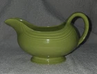 Vintage Old Fiestaware Chartreuse Sauce/Gravy Boat - Excellent Condition!